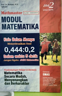 Image of Modul Matematika : Mathmaster : Jilid 2
