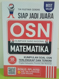 Image of Siap Jadi Juara OSN : Matematika