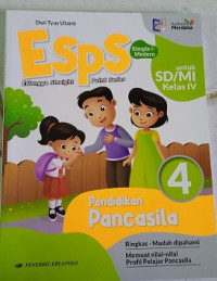 Image of ESPS : Pendidikan Pancasila : Kurikulum Merdeka : Kelas 4