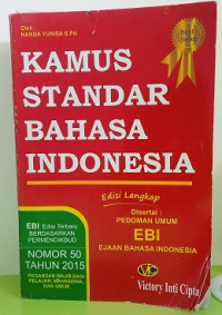 Image of Kamus Standar Bahasa Indonesia