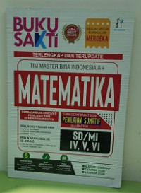 Image of Buku Sakti : Matematika : Tim Master Bina Indonesia