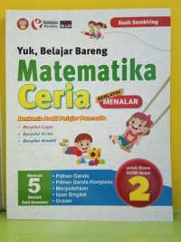 Image of Yuk Belajar Bareng, Matematiak Ceria Berbasis Profil Pancasila Kelas 2