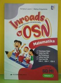 Image of Inroads to OSN Matematika volume 1