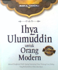 Image of Ihya Ulumuddin untuk Orang Modern